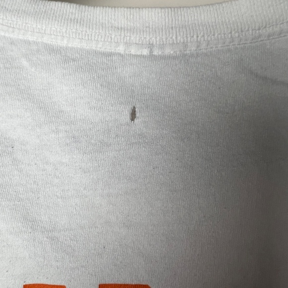 Gildan New York Mets Baseball Polar Bear White Short Sleeve T-Shirt Large - Picture 9 of 10